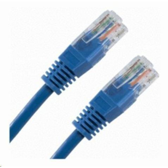 XtendLan patch kabel Cat6, UTP - 2m, modrý