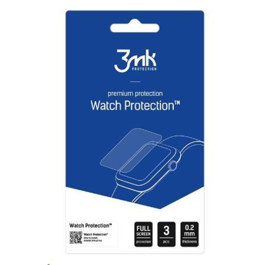 3mk ochranná fólie Watch pro Xiaomi Mi Watch Lite (3ks)