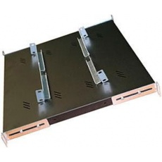 TRITON Police s perforací 19", 1U/350mm, nosnost 50kg, černá TRITON Police s perforací 19", 1U/350mm, nosnost 50kg, černá