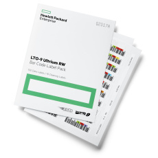 HPE LTO-9 Ultrium RW Bar Code Label Pack (Q2017A) (100 data labels, 10 cleaning labels) HPE LTO-9 Ultrium RW Bar Code Label Pack (Q2017A) (100 data labels, 10 cleaning labels)