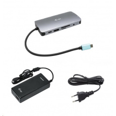 i-tec USB-C Metal Nano Dock HDMI/VGA with LAN + PD 100 W + zdroj 112W (PD 100W) i-tec USB-C Metal Nano Dock HDMI/VGA with LAN + PD 100 W + zdroj 112W (PD 100W)