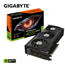 GIGABYTE VGA NVIDIA GeForce RTX 4070 SUPER WINDFORCE OC 12G, 12G GDDR6X, 3xDP, 1xHDMI GIGABYTE VGA NVIDIA GeForce RTX 4070 SUPER WINDFORCE OC 12G, 12G GDDR6X, 3xDP, 1xHDMI