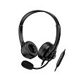 GENIUS headset HS-235U/ USB-C/ USB/ Copilot/ délka kabelu 2,4 m