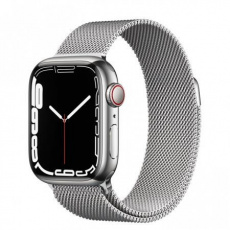 Apple Watch Series 7 Cell, 41mm Silver/Steel/Silver Mil.Loop Apple Watch Series 7 Cell, 41mm Silver/Steel/Silver Mil.Loop