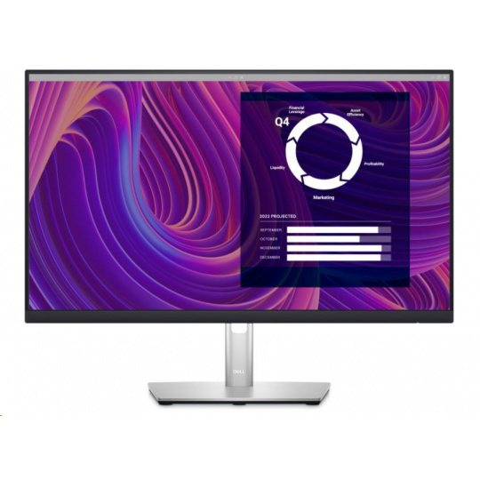 DELL LCD P2423D - 23.8"/IPS/LED/QHD/2560x1440/16:9/60Hz/8ms/1000:1/300 cd/m2/HDMI/DP/Pivot/VESA/3YNBD