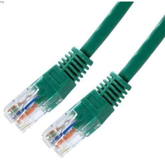 XtendLan patch kabel Cat5E, UTP - 1m, zelený (prodej po 10 ks)