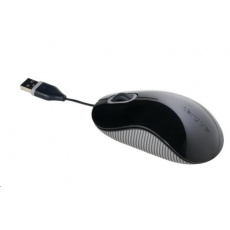 Targus® Cord Storing Wired Mouse Black Targus® Cord Storing Wired Mouse Black