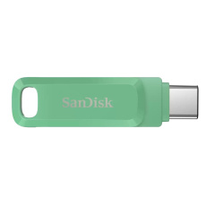 SanDisk Flash Disk 256GB Ultra Dual Drive Go, USB-C 3.2, Zelená