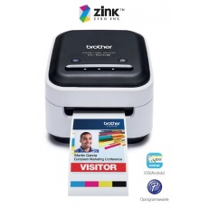 BROTHER tiskárna štítků FOTO - VC500W - WIFI, USB, bez potřeby inkoustu, speciální spotřebák / plnobarevná role BROTHER tiskárna štítků FOTO - VC500W - WIFI, USB, bez potřeby inkoustu, speciální spotřebák / plnobarevná role