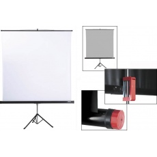 Reflecta TRIPOD Twinstar (125x125cm, oboustranné Lux/Silver) plátno stojanové Reflecta TRIPOD Twinstar (125x125cm, oboustranné Lux/Silver) plátno stojanové