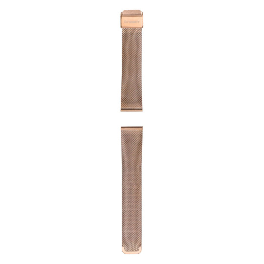 Garett univerzální řemínek 20 mm, zlatý kovový, typ Mesh