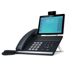 Yealink VP59 IP telefon, 8" 1280x800 LCD, 2x 10/100/1000, Wi-Fi, Bluetooth, FHD kamera, PoE, 16xSIP, 2xUSB, bez adaptéru