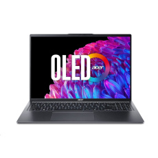 ACER NTB Swift Go 16 (SFG16-72-58T6), Core Ultra 5 125H,16" 3200x2000,16GB,1TB SSD,Intel Arc,W11H,Steel Gray ACER NTB Swift Go 16 (SFG16-72-58T6), Core Ultra 5 125H,16" 3200x2000,16GB,1TB SSD,Intel Arc,W11H,Steel Gray