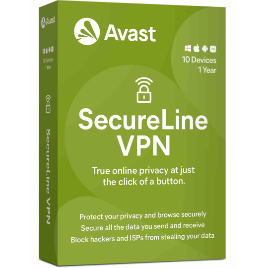_Prodloužení Avast SecureLine VPN Multi-device 10PC na 12 měsíců