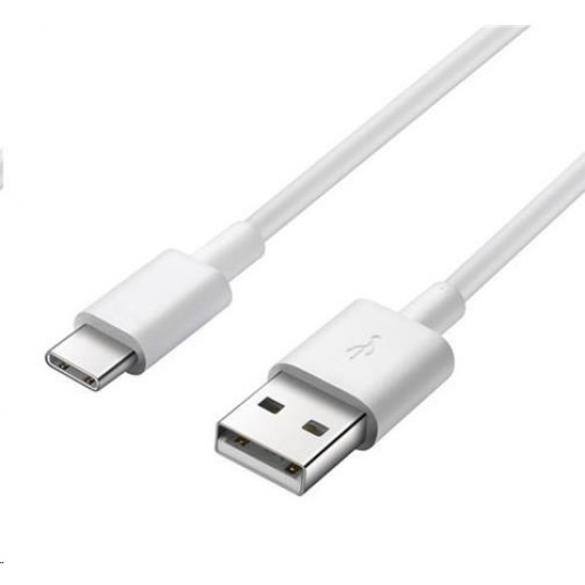 PremiumCord Kabel USB 3.1 C/M - USB 2.0 A/M, rychlé nabíjení proudem 3A, 50cm, bílá