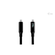 i-tec Thunderbolt 4/USB4 Class Pro Cable 240W with LCD (40 Gbps, 150 cm) i-tec Thunderbolt 4/USB4 Class Pro Cable 240W with LCD (40 Gbps, 150 cm)