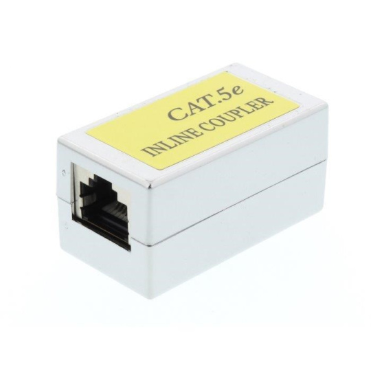 Spojka UTP RJ45, Cat5E, 8p8c