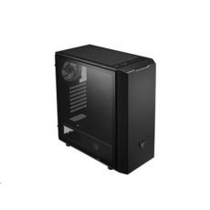 Fortron skříň Midi Tower CMT350 Black, průhledná bočnice, 1 x A. RGB LED 120 mm ventilátor Fortron skříň Midi Tower CMT350 Black, průhledná bočnice, 1 x A. RGB LED 120 mm ventilátor