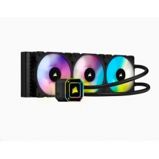 CORSAIR vodní chlazení iCUE H150i ELITE CAPELLIX, 360mm Radiator, Triple 120mm ML RGB Fans, Software Control CORSAIR vodní chlazení iCUE H150i ELITE CAPELLIX, 360mm Radiator, Triple 120mm ML RGB Fans, Software Control