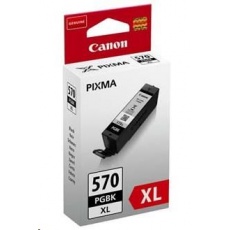 CANON CARTRIDGE PGI-570XL PGBK pigmentová černá pro PIXMA MG575x, MG685x, MG775x, TS505x, TS605x, TS805x (500 str.) CANON CARTRIDGE PGI-570XL PGBK pigmentová černá pro PIXMA MG575x, MG685x, MG775x, TS505x, TS605x, TS805x (500 str.)