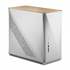 FRACTAL DESIGN skříň Era ITX, USB 3.1 Type-C, 2x USB 3.0, stříbrná, sv.dřevo, bez zdroje FRACTAL DESIGN skříň Era ITX, USB 3.1 Type-C, 2x USB 3.0, stříbrná, sv.dřevo, bez zdroje