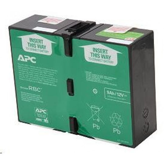 APC Replacement Battery Cartridge #124, BR1200GI, BR1200G-FR, BR1500GI, BR1500G-FR, SMC1000I-2U