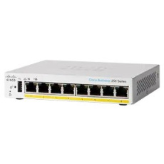 Cisco switch CBS250-8PP-D-UK (8xGbE,8xPoE+,45W,fanless) - REFRESH Cisco switch CBS250-8PP-D-UK (8xGbE,8xPoE+,45W,fanless) - REFRESH