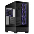 BAZAR - ASUS case A31 PLUS TG ARGB, Mid Tower, Průhledná bočnice, 4x120mm ARGB Fan, ARGB Hub, černá - Poškozený obal (Ko