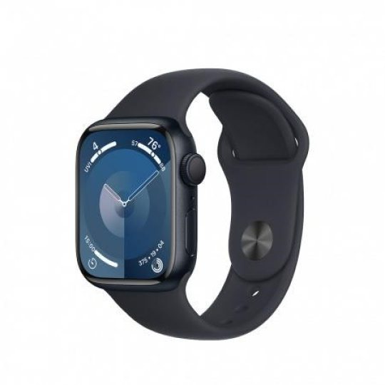 APPLE Watch Series 9 GPS 41mm Midnight Aluminium Case with Midnight Sport Band - S/M