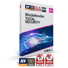 Bitdefender Total Security - 10 zařízení na 1 rok - elektronická licence do emailu