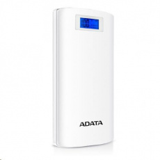 ADATA PowerBank P20000QCD - externí baterie pro mobil/tablet 20000mAh, 2,1A, bílá ADATA PowerBank P20000QCD - externí baterie pro mobil/tablet 20000mAh, 2,1A, bílá