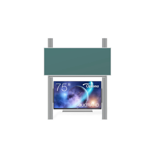 OPTOMA EKOTAB Pylon 290 s přední tabulí ŠKOL K 240x100 pro LCD 75" Optoma 5752RK