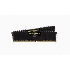 CORSAIR DIMM DDR4 16GB (Kit of 2) 2400MHz CL16 Vengeance LPX Černá