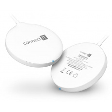 CONNECT IT MagSafe Wireless Fast Charge bezdrátová nabíječka, 15 W, bílá CONNECT IT MagSafe Wireless Fast Charge bezdrátová nabíječka, 15 W, bílá