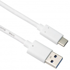 PremiumCord kabel USB-C - USB 3.0 A (USB 3.2 generation 2, 3A, 10Gbit/s) 1m, bílá PremiumCord kabel USB-C - USB 3.0 A (USB 3.2 generation 2, 3A, 10Gbit/s) 1m, bílá