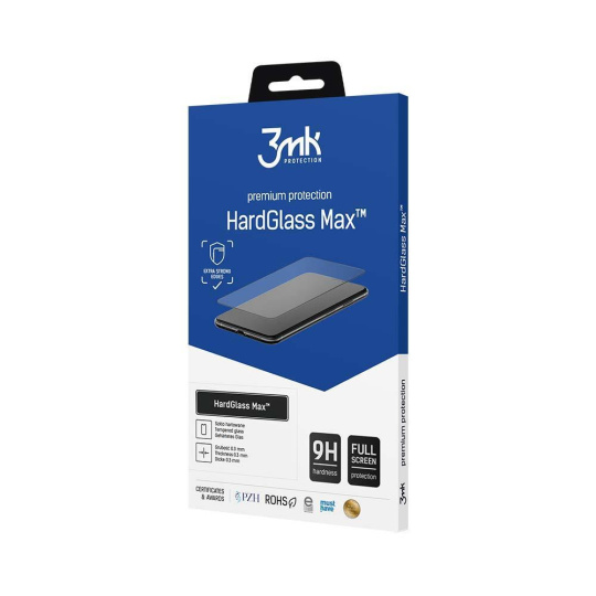 3mk tvrzené sklo HardGlass MAX pro Apple iPhone 14 Pro Max, černá