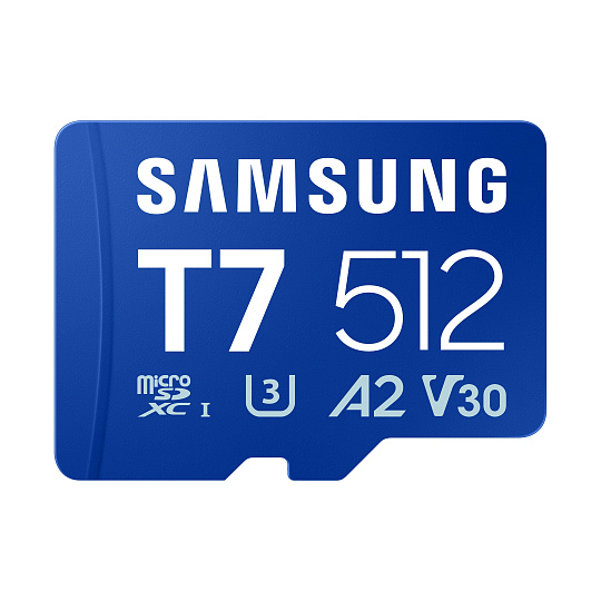 Samsung micro SD karta T7 - 512GB + USB adaptér Samsung micro SD karta T7 - 512GB + USB adaptér