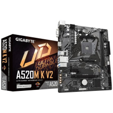BAZAR - GIGABYTE MB Sc AM4 A520M K V2, AMD A520M, 2xDDR4, 1xHDMI, 1xVGA - Po opravě (Bez příšlušenství) BAZAR - GIGABYTE MB Sc AM4 A520M K V2, AMD A520M, 2xDDR4, 1xHDMI, 1xVGA - Po opravě (Bez příšlušenství)