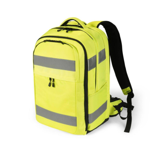 DICOTA Backpack HI-VIS 32-38 litre yellow