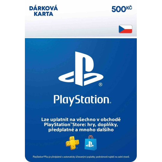 SONY Playstation Live Card Dual CZK500/CZ