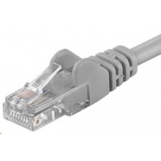 PremiumCord Patch kabel UTP RJ45-RJ45 CAT6 0.5m šedá PremiumCord Patch kabel UTP RJ45-RJ45 CAT6 0.5m šedá