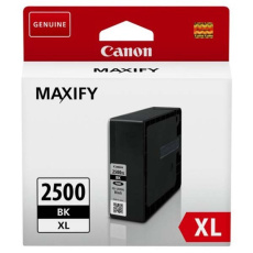 Canon CARTRIDGE PGI-2500XL BK černá pro Maxify iB4050, iB4150, MB5050, MB5150, MB5155, MB5350, MB5450,MB5455 (2500 str.) Canon CARTRIDGE PGI-2500XL BK černá pro Maxify iB4050, iB4150, MB5050, MB5150, MB5155, MB5350, MB5450,MB5455 (2500 str.)