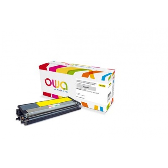 OWA Armor toner pro BROTHER HL L8350, DCP L8450, MFC L8850, 6000 Stran, TN329Y, žlutá/yellow (TN-329Y)