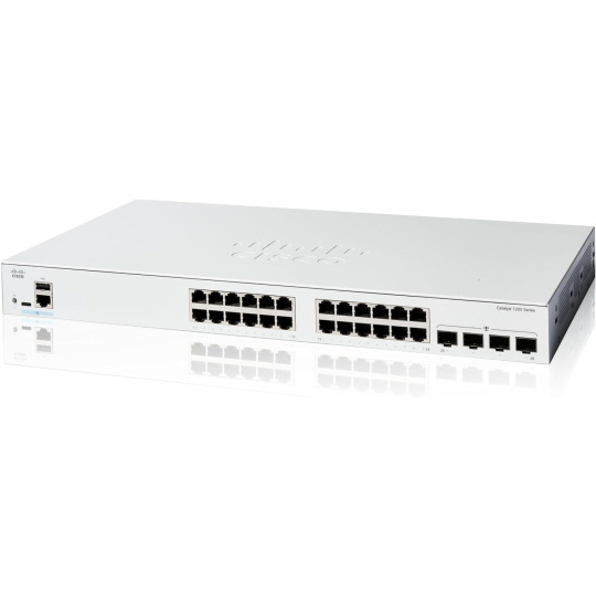 BAZAR - Cisco Catalyst switch C1200-24T-4X (24xGbE,4xSFP+,fanless) - REFRESH - rozbaleno