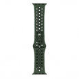 RhinoTech sportovní řemínek pro Apple Watch 42 / 44mm Olivovo-černá