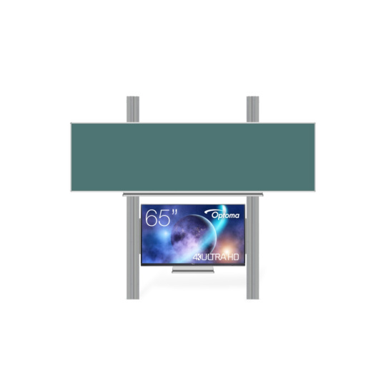 OPTOMA EKOTAB Pylon 290 s přední tabulí ŠKOL K 350x100 pro LCD 65" Optoma 5652RK