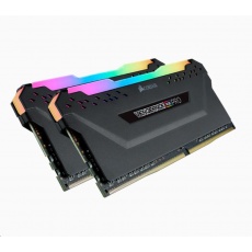 CORSAIR DDR4 32GB (Kit 2x16GB) Vengeance RGB PRO DIMM 3200MHz CL16 černá CORSAIR DDR4 32GB (Kit 2x16GB) Vengeance RGB PRO DIMM 3200MHz CL16 černá
