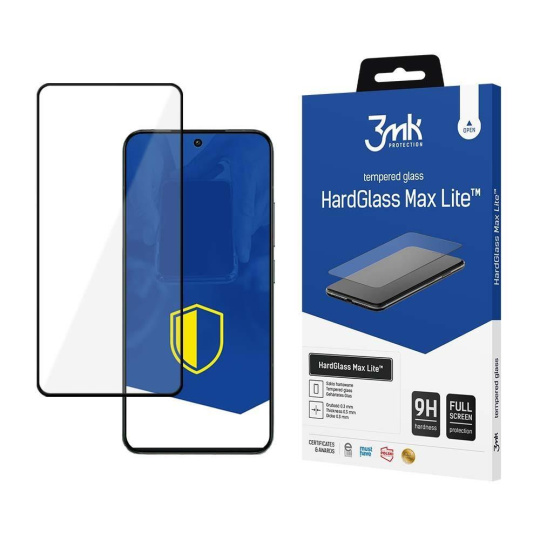 3mk ochranné sklo HardGlass Max Lite pro Realme 8 Pro, černá