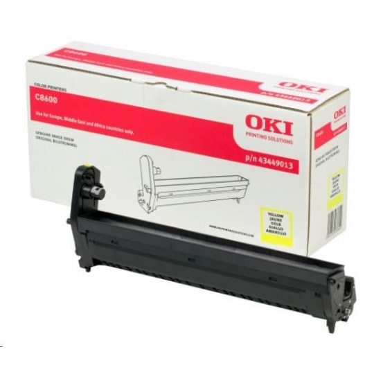 Oki Obraz. válec pro žlutý toner do C8600 (20.000 stránek)