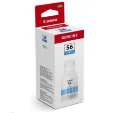 Canon BJ INK GI-56 C EUR Cyan Ink Bottle pro Maxify GX6050/3050/5550/7050/4050/5050/6550 (15755 str.) Canon BJ INK GI-56 C EUR Cyan Ink Bottle pro Maxify GX6050/3050/5550/7050/4050/5050/6550 (15755 str.)